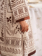 MAHNUR Digital Printed Co-Ords Set (Shirt & Trouser)
