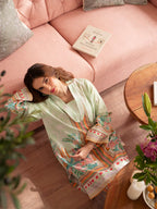 MAHNUR Digital Printed Co-Ords Set (Shirt & Trouser)