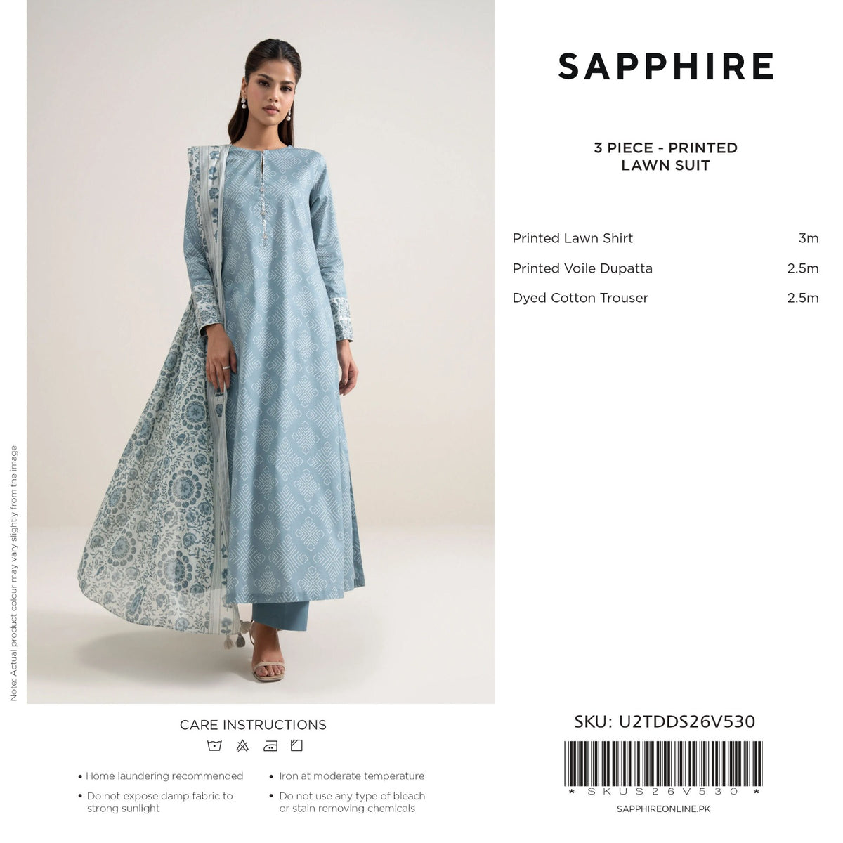 3 piece SAPPHIRE SUIT
